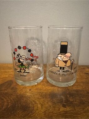 Vintage‎ Arby’s Wizard Of Id Collector Series Glasses Bung Pettifogger 1983 Set